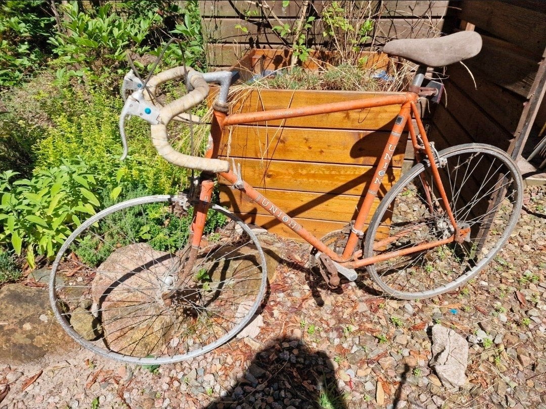 Vintage Union racefiets - Opknapper, Gebruikt, Staal, 57 tot 61 cm, Ophalen