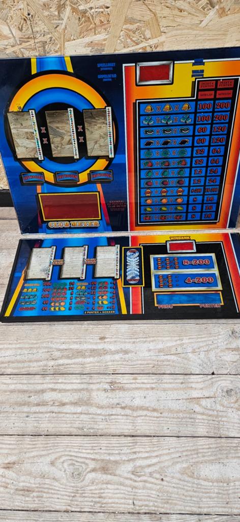 Glasset lotus spec zeer netjes., Verzamelen, Automaten | Gokkasten en Fruitautomaten, Euro, Ophalen of Verzenden, Zo goed als nieuw