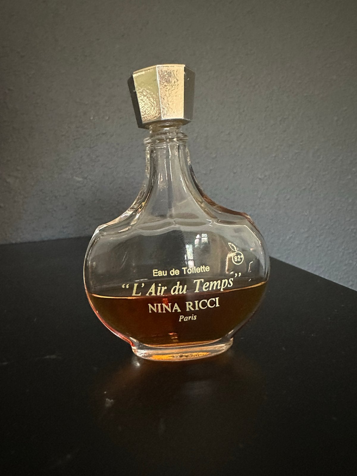 Vintage Nina Ricci L'Air du Temps Eau de Toilette flesje, Ophalen, Gebruikt, Parfumfles