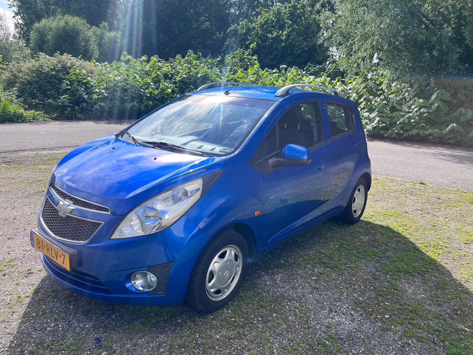 Chevrolet Spark 1.0 benzine 2011, Voorwielaandrijving, 839 kg, 4 cilinders, Blauw