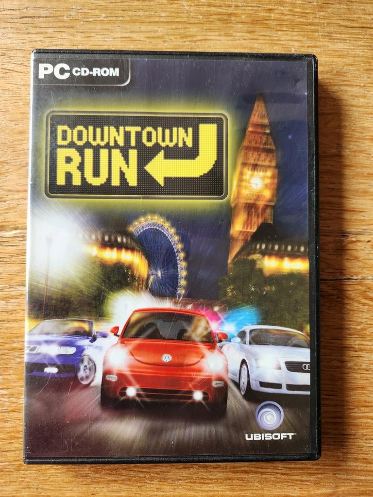 Downtown Run PC CD-ROM game, Gebruikt, 1 speler, Racen en Vliegen, Ophalen of Verzenden