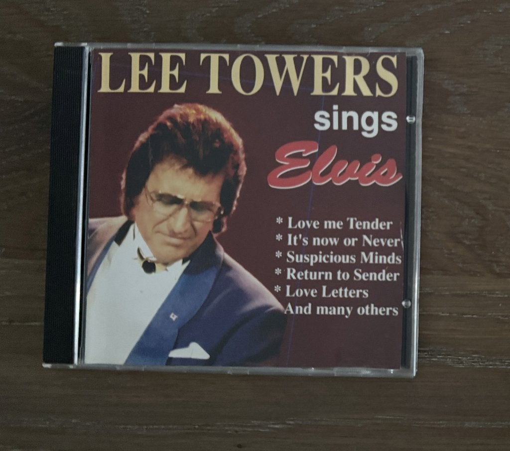 Lee Towers Sings Elvis, Inclusief boekje, Pop, Ophalen of Verzenden, Zo goed als nieuw
