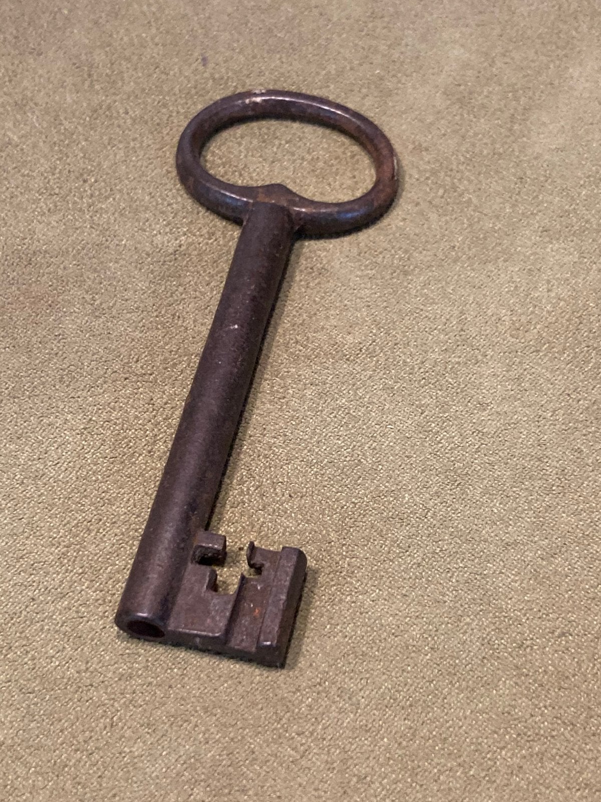Antieke sleutel (081025s), Antiek en Kunst, Ophalen of Verzenden