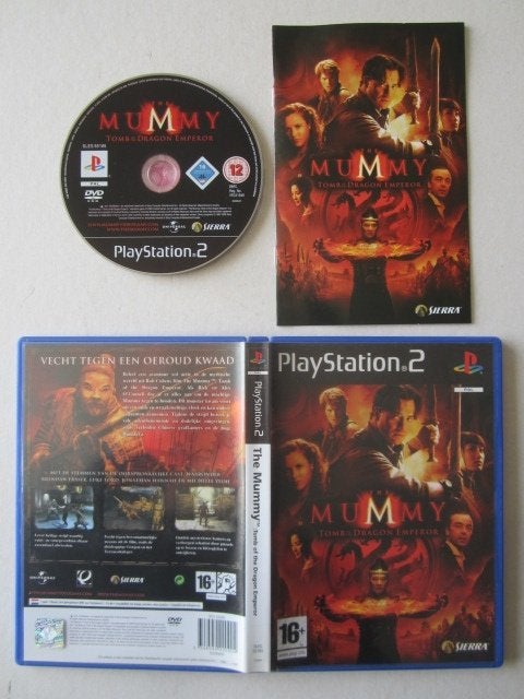 The Mummy PS2 / Playstation 2, Spelcomputers en Games, Avontuur en Actie, 1 speler, Ophalen of Verzenden, Zo goed als nieuw