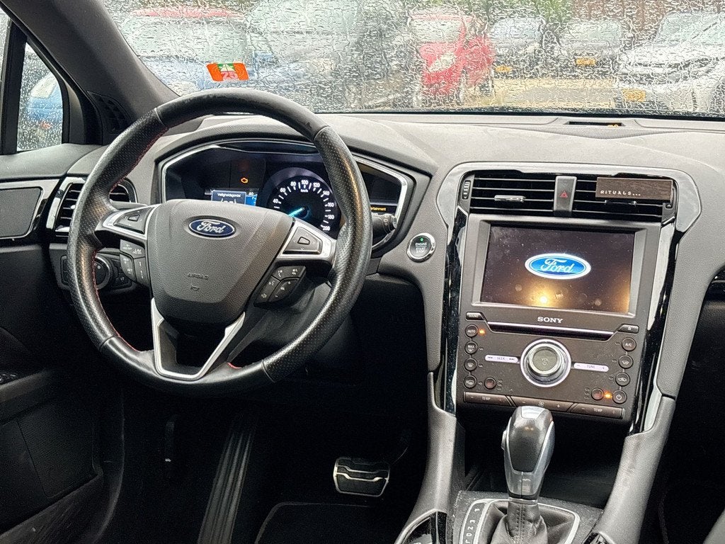 Ford Mondeo Wagon 2.0 IVCT HEV Vignale |STOEL+STUURVVERW|NAV, Gebruikt, 4 cilinders, Mondeo, Blauw