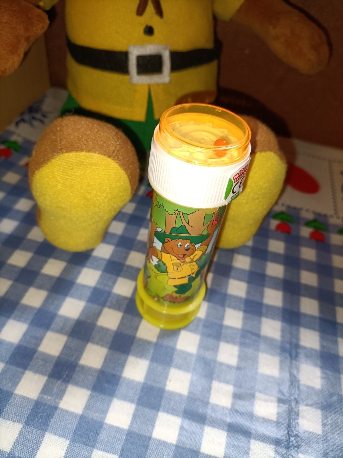 Bollo de Beer knuffel 41 cm + nieuwe bellenblaas van Landal, Ophalen of Verzenden, Zo goed als nieuw, Overige typen