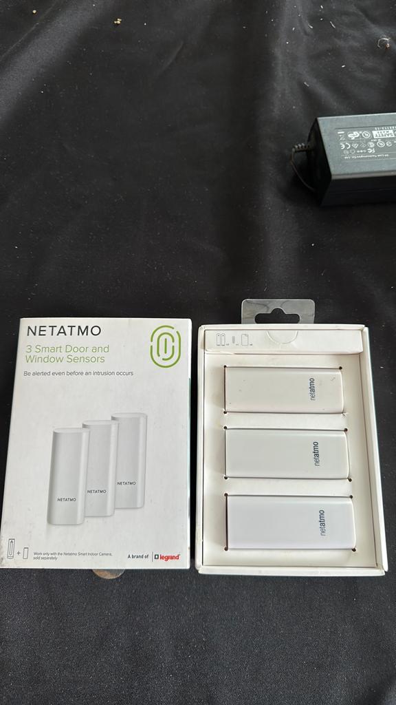 Netatmo 3 Slimme Deur- en Raamsensoren, Detector, Sensor of Melder, Raam of Deur, Ophalen of Verzenden, Zo goed als nieuw