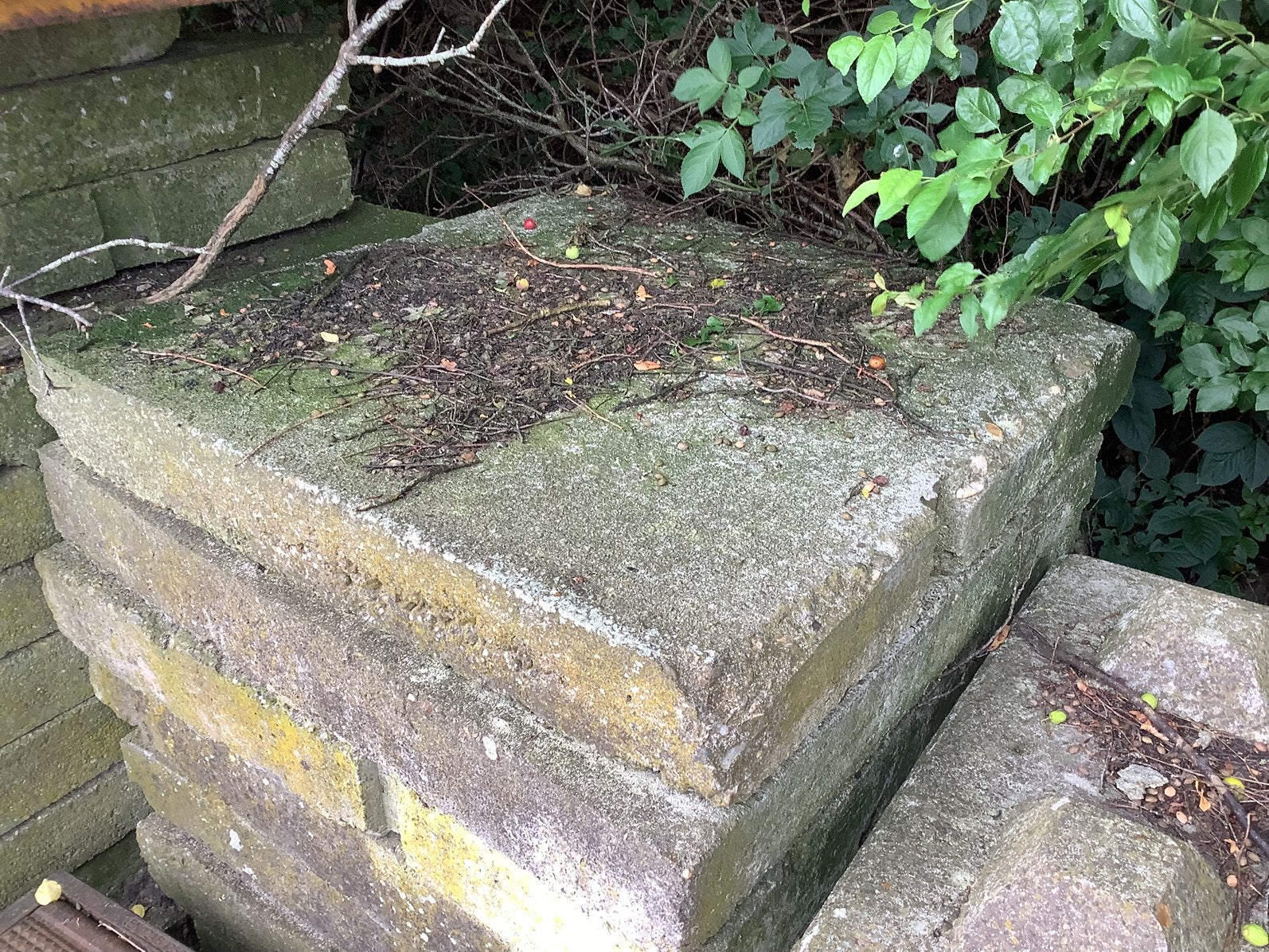 Betonplaten/ stelconplaten, Tuin en Terras, Ophalen, Gebruikt, ., Overige typen