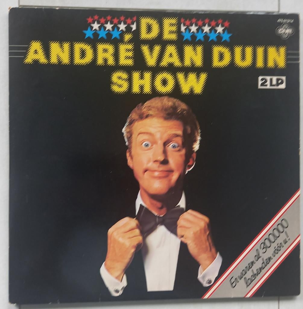 Andre van Duin show dubbel lp, Ophalen of Verzenden, Gebruikt, 12 inch, Levenslied of Smartlap