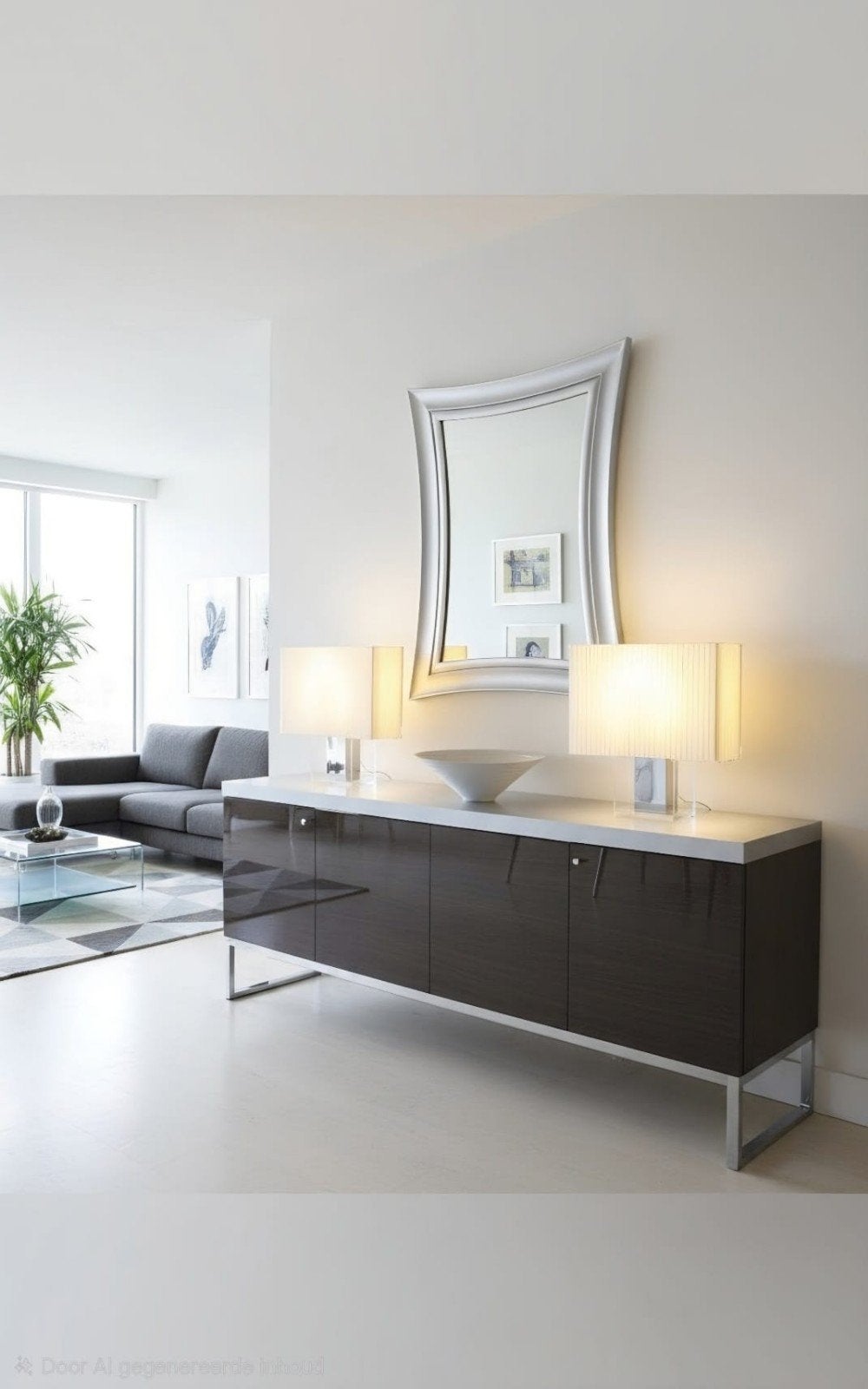 Design spiegel van Arti & Mestieri, Ophalen, 100 tot 150 cm, Nieuw, 75 tot 100 cm