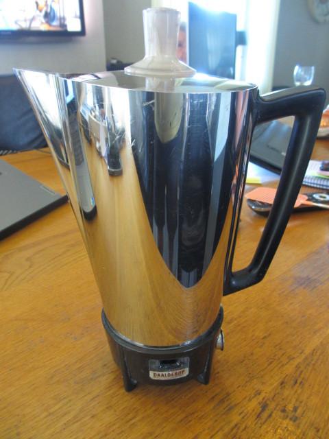 Daalderop perculator, Gebruikt, Koffiemachine, Gemalen koffie, Ophalen of Verzenden