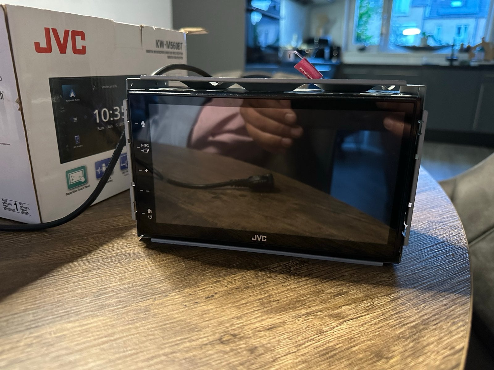 JVC KW-M560BT CarPlay Radio - Zo goed als nieuw, Ophalen, Zo goed als nieuw
