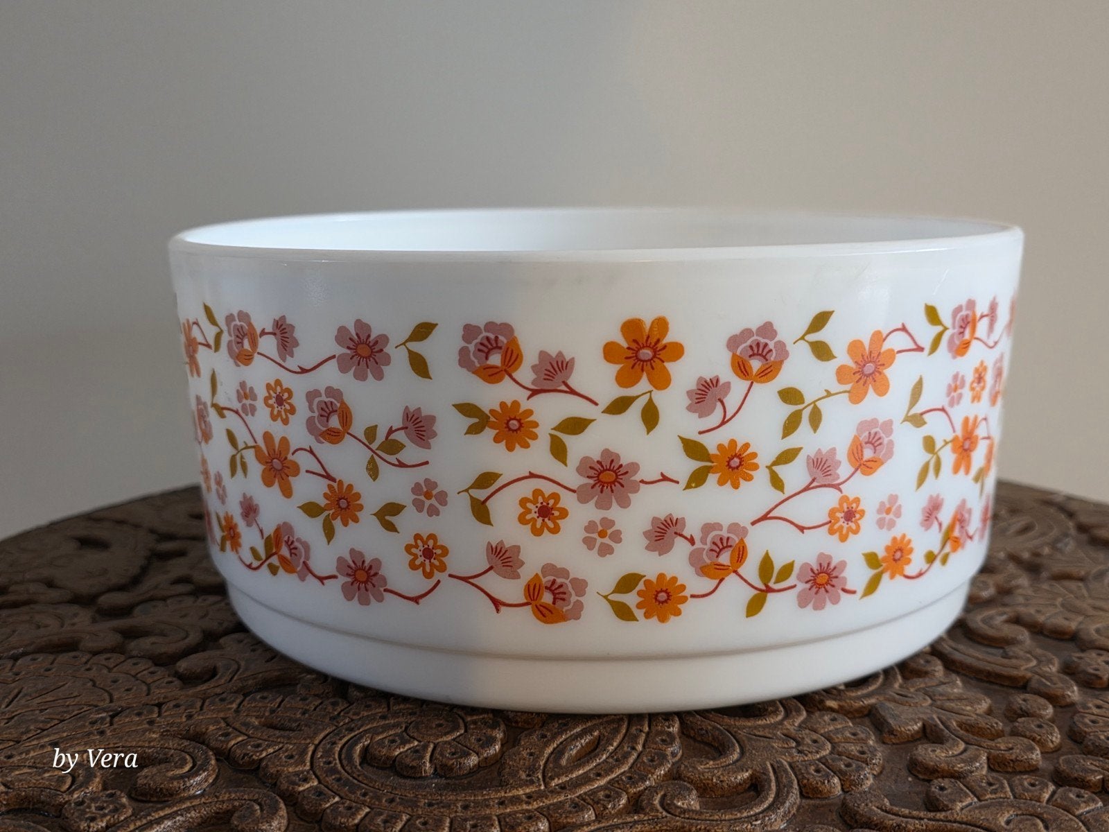 vintage grote schaal en kop Arcopal scania punggaaf!, Huis en Inrichting, Vintage, Ophalen of Verzenden, Glas, Schaal of Schalen