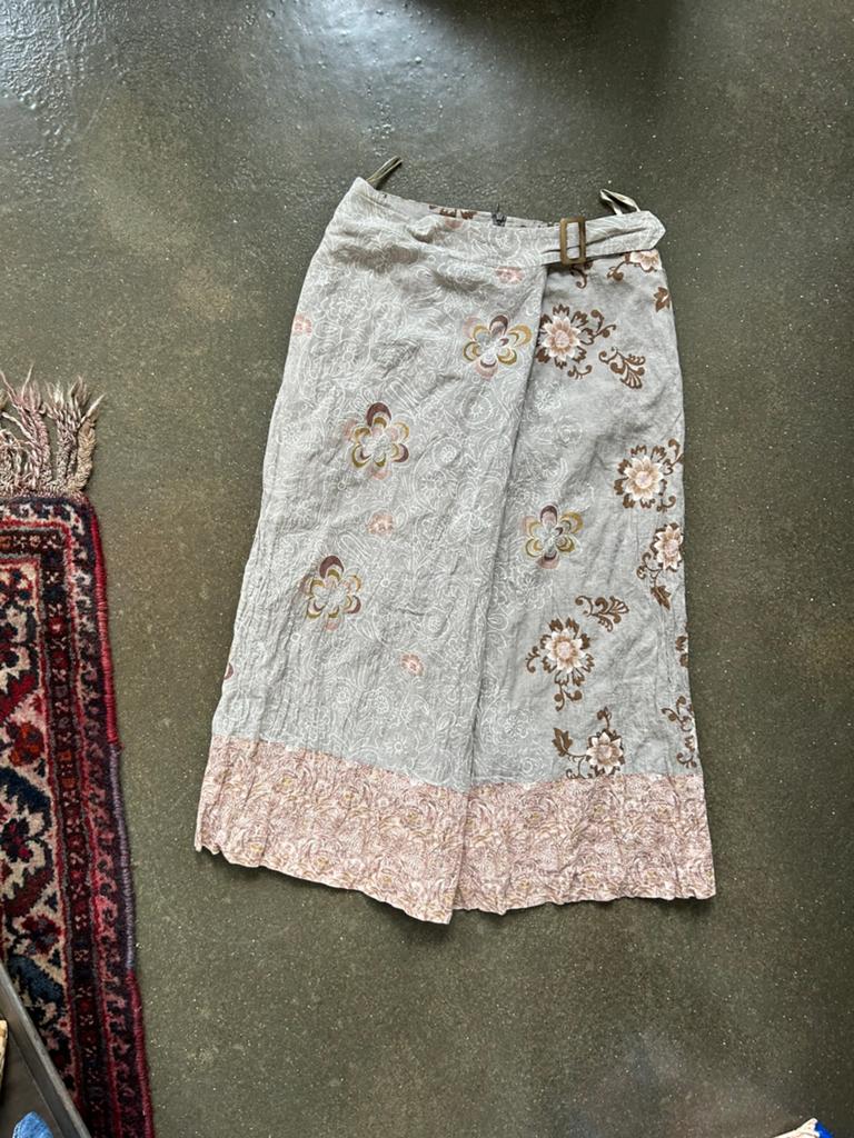 The Barn Rok 38, 64% katoen, 24% linnen, 8% metalic Maat 38, Kleding | Dames, Ophalen of Verzenden, Zo goed als nieuw, Maat 38/40 (M)