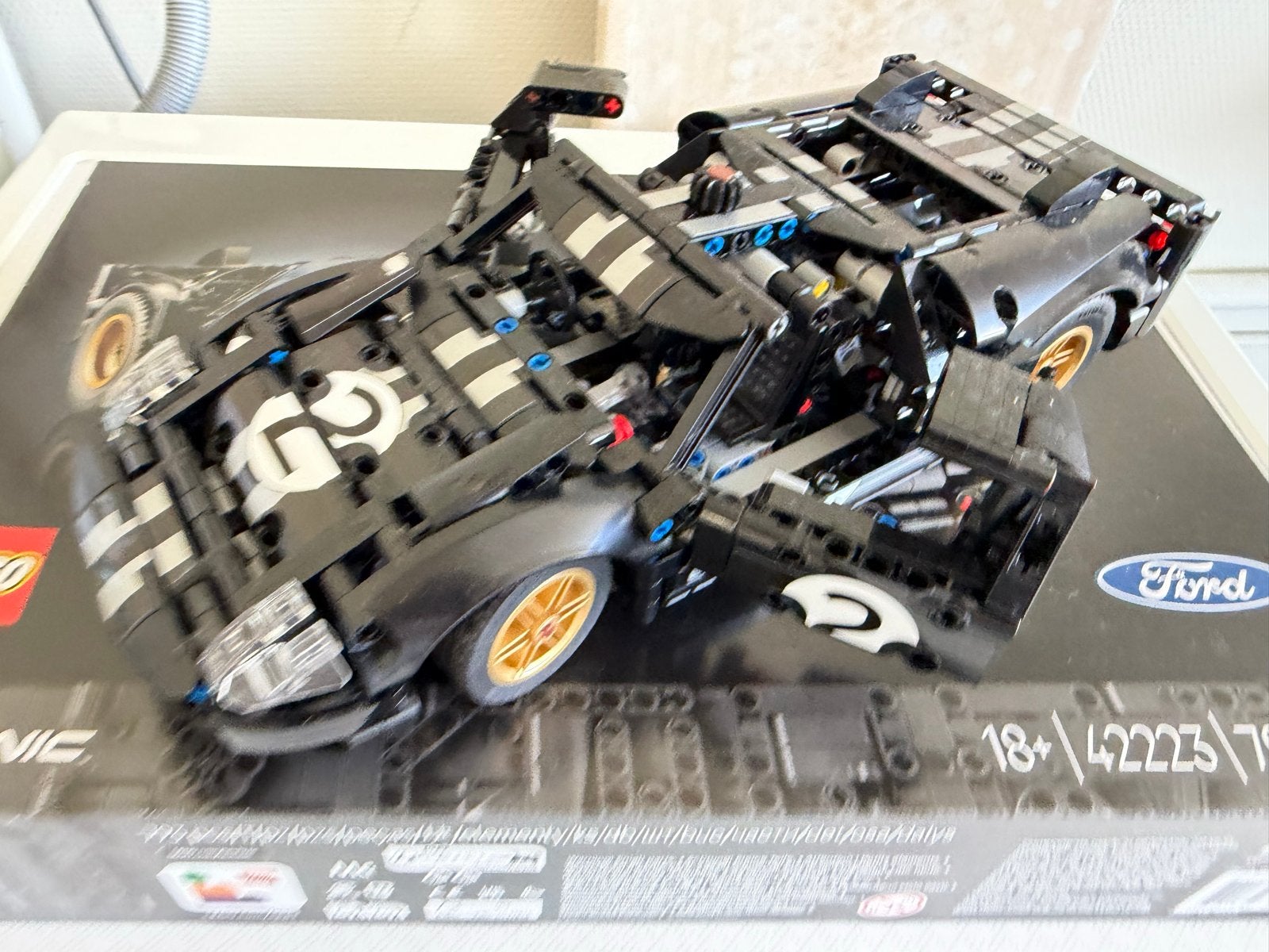 LEGO Technic Ford GT Race Car 42223, Ophalen of Verzenden, Zo goed als nieuw, Overige merken