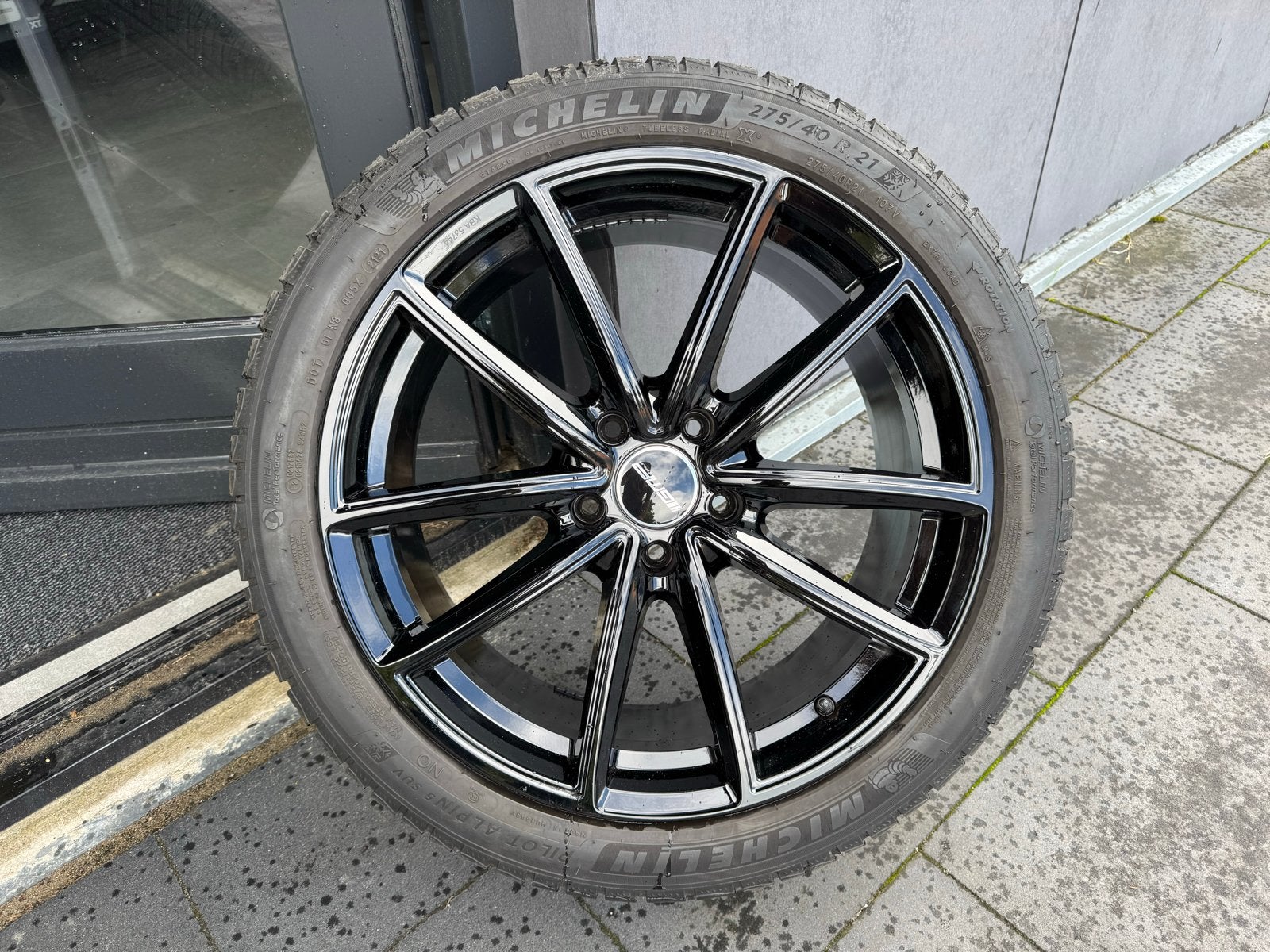 Michelin winterbanden/GMP Italia LM velg 21” Porsche Cayenne, Auto-onderdelen, Banden en Velgen, Ophalen, Gebruikt, 275 mm, Banden en Velgen
