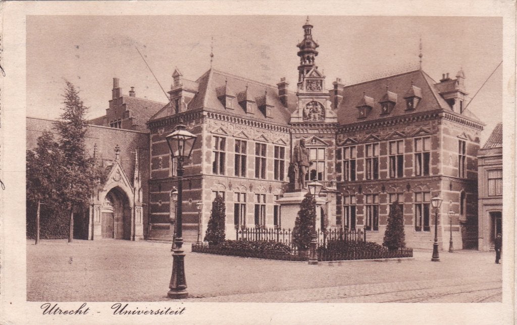 18651 Utrecht universiteit gelopen 1921 Breukelen Bunnik, Verzenden, 1920 tot 1940, Gelopen, Utrecht