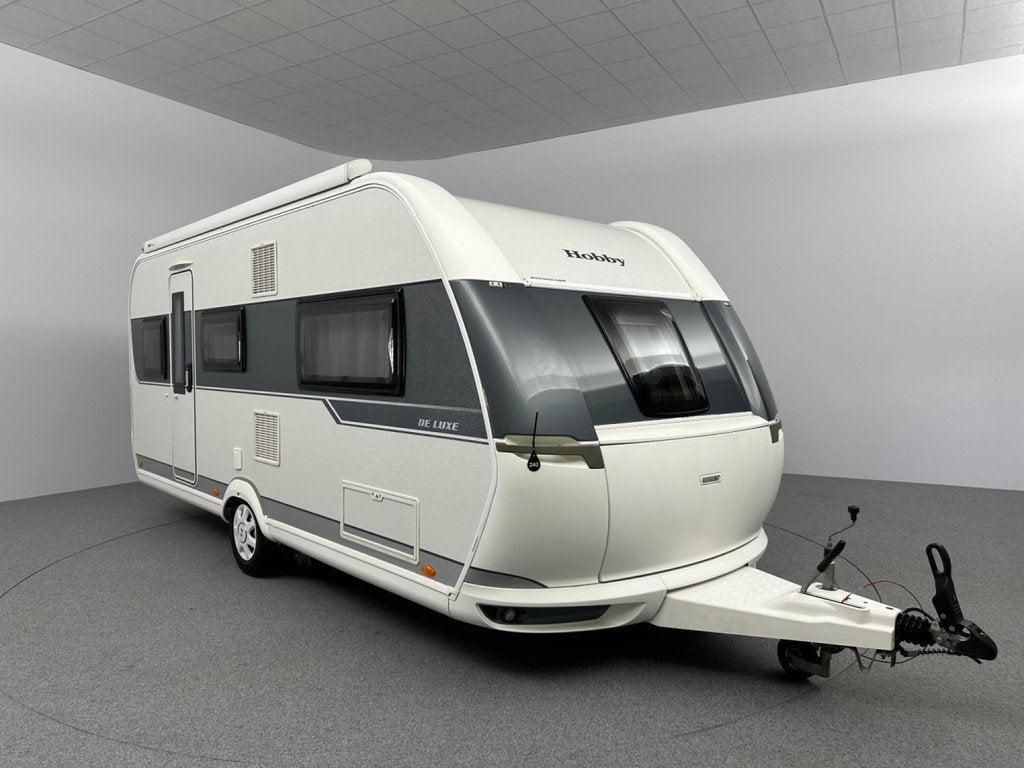 Hobby De Luxe 495 UL Cassetteluifel Mover AIR voortent, Rondzit, Hobby, Bedrijf, 4 tot 5 meter