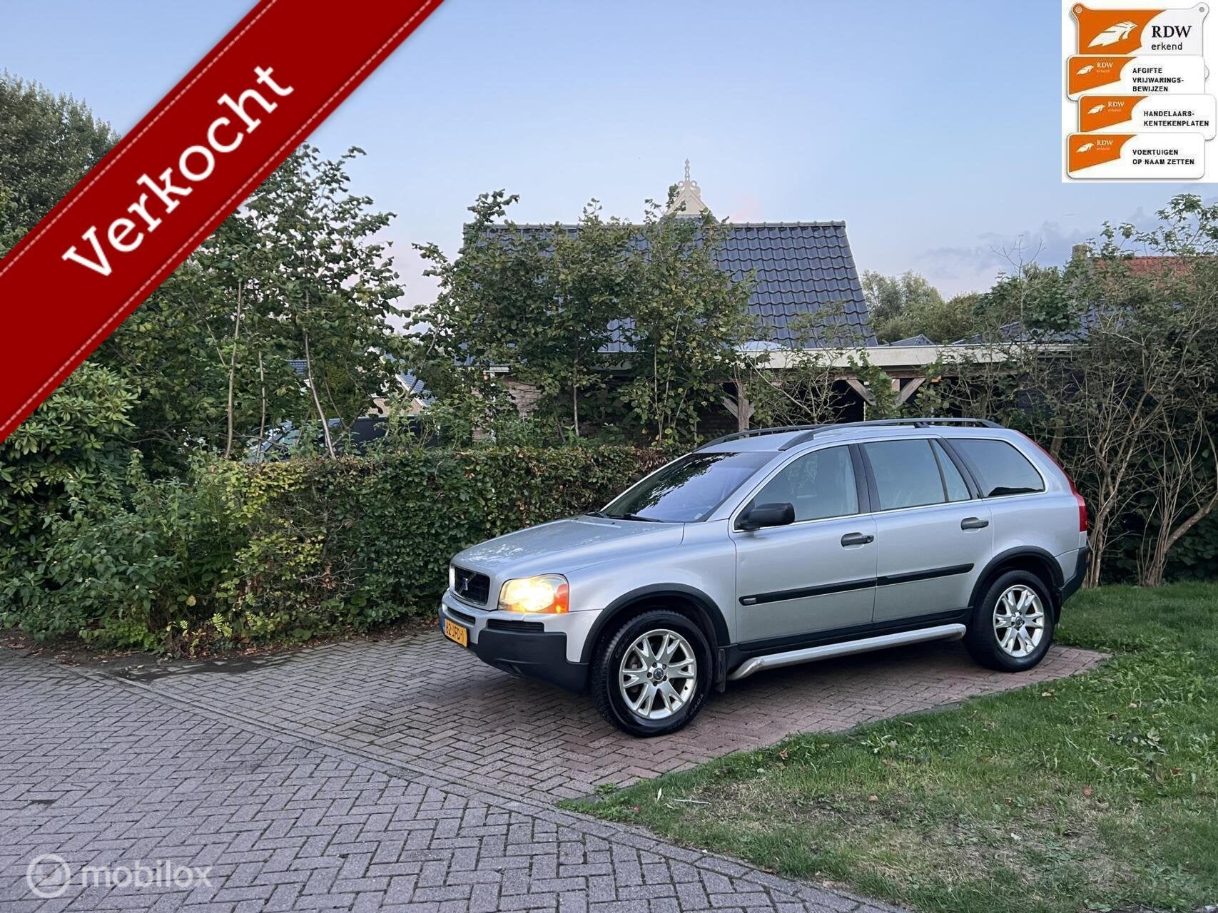 Volvo XC90 2.5 T Exclusive automaat bj 2002, Gebruikt, 2521 cc, Leder, Vierwielaandrijving