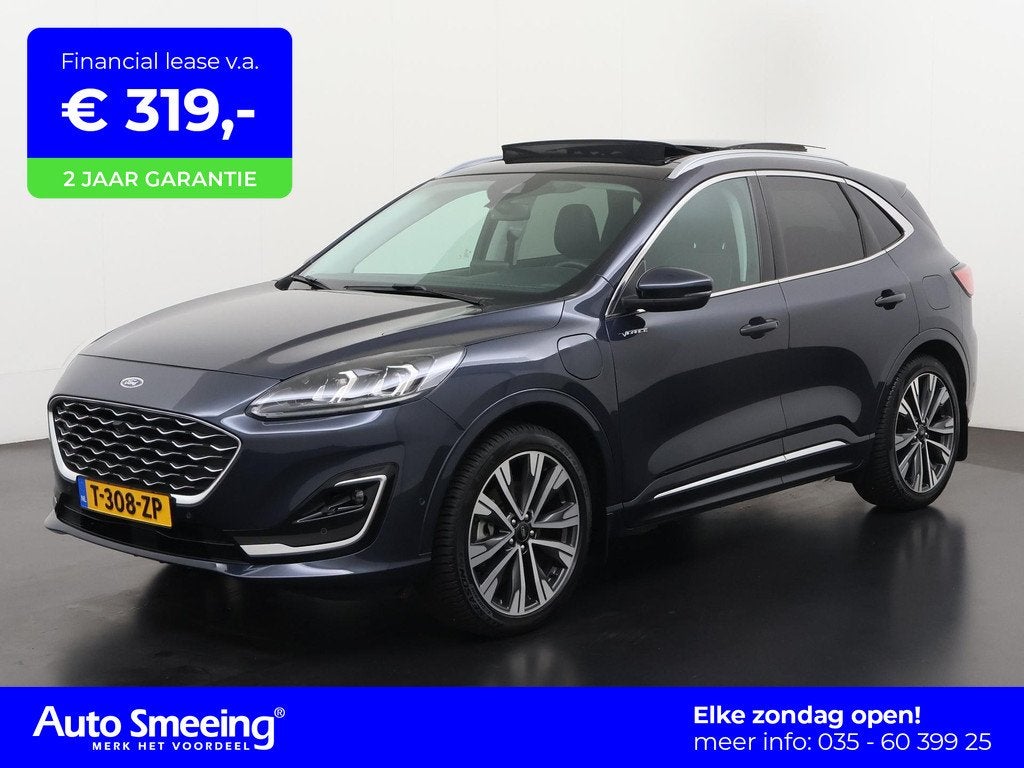 Ford Kuga 2.5 PHEV Vignale | Panoramadak | Trekhaak | Bang &, Auto's, Ford, 12 maanden, 14 kWh, Gebruikt, Euro 6