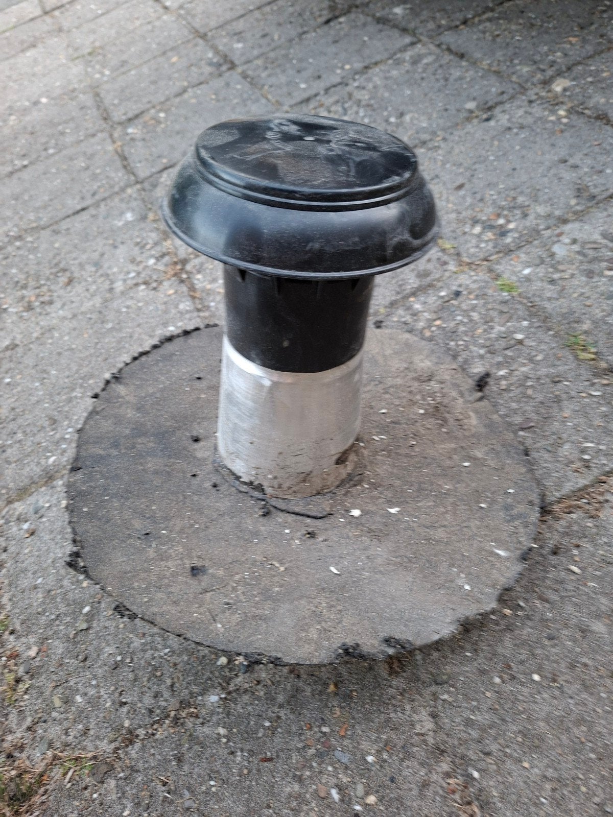 Dak doorvoer 80mm, Ophalen, Gebruikt, Ventilator en Afzuiger