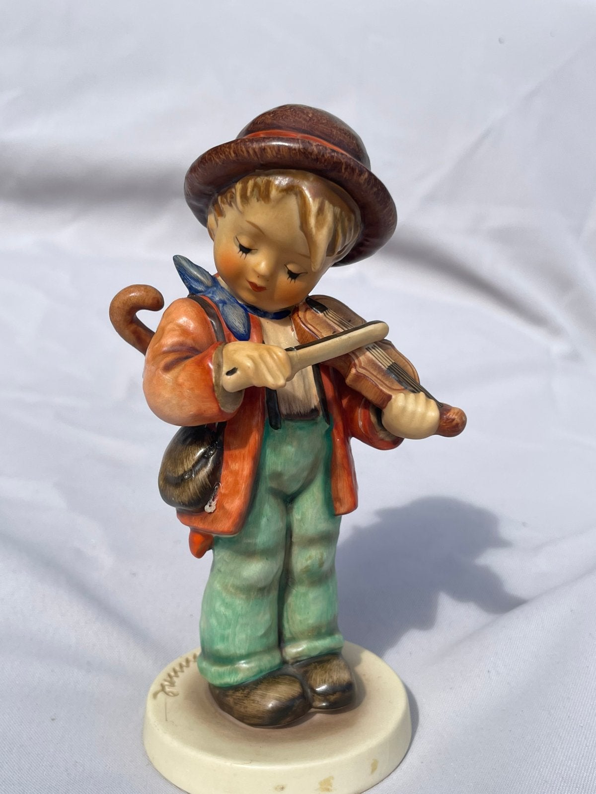 Origineel Goebel Hummel Beeldje "Little Fiddler" (schade), Ophalen, Gebruikt, Hummel