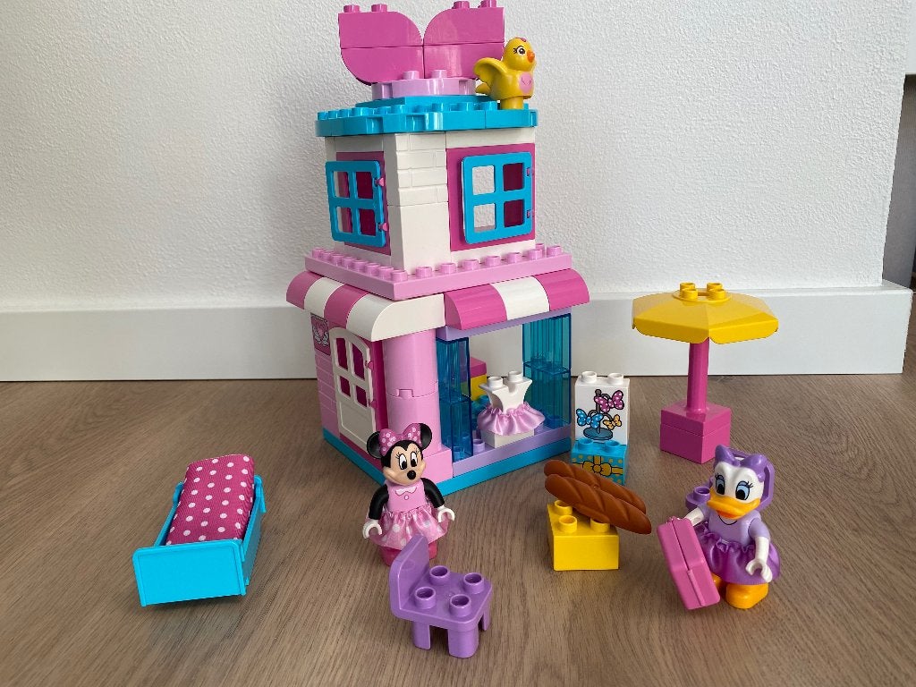Lego Duplo Disney Minnie Mouse, Inclusief instructies, Ophalen of Verzenden, Zo goed als nieuw, Complete set