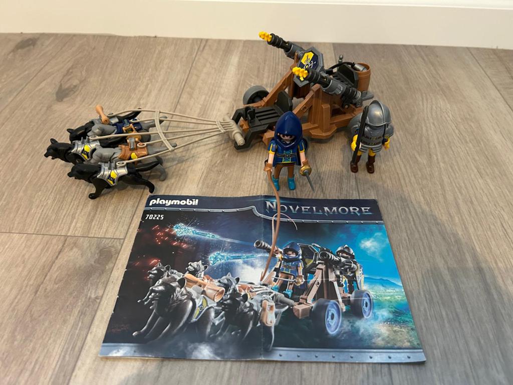 Playmobil novelmore 70225, Ophalen of Verzenden, Zo goed als nieuw, Complete set