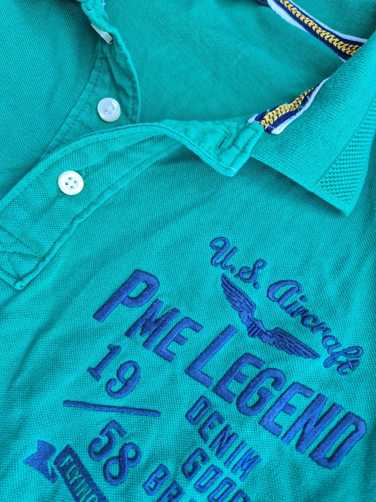 Pme Legend Pall Mall polo shirt Helder Groen maat XL, ., Maat 56/58 (XL), Ophalen of Verzenden, Zo goed als nieuw