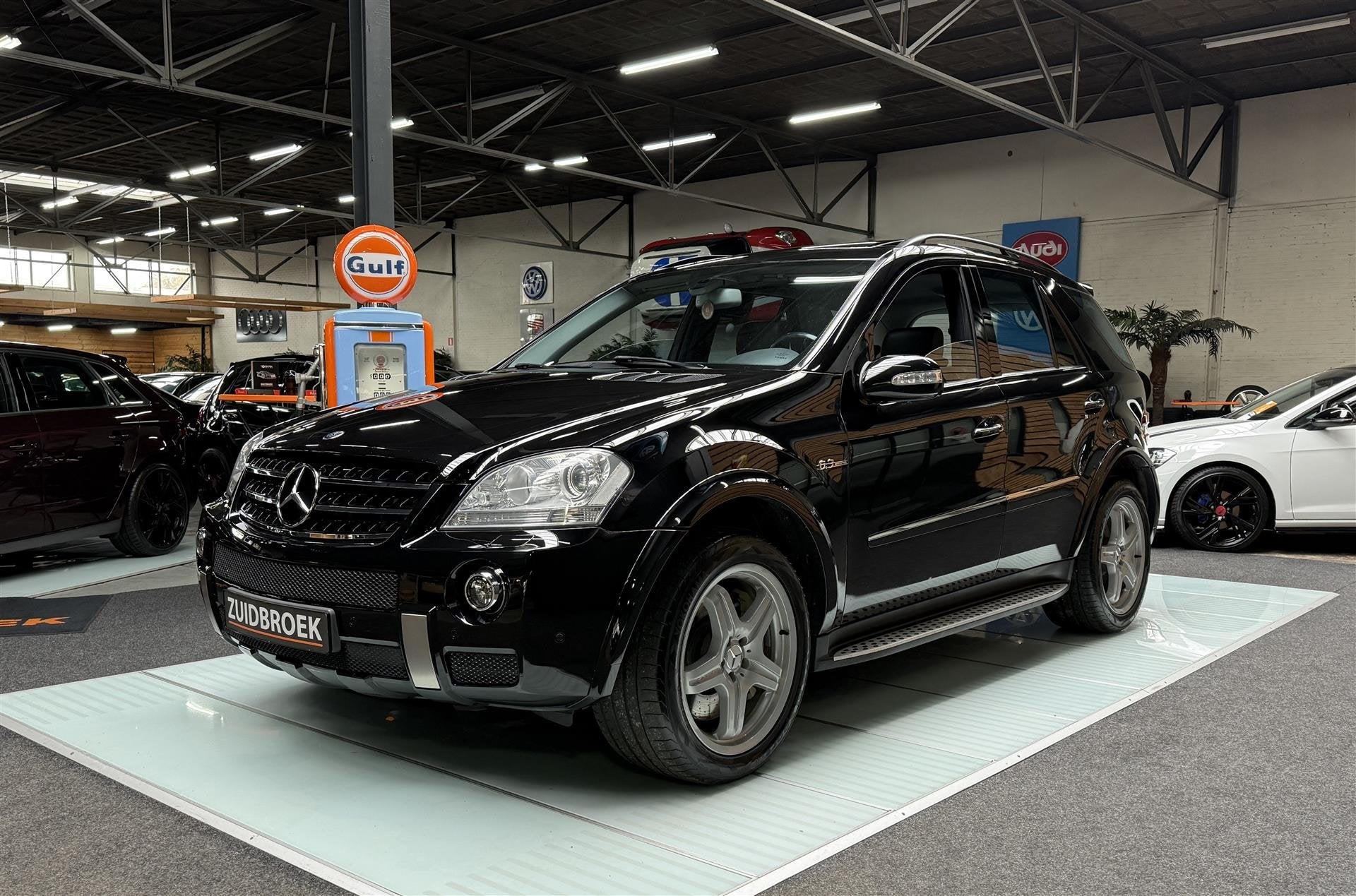 Mercedes-Benz M-Klasse ML 63 AMG VOL OPTIES! Young Timer! Un, Auto's, Mercedes-Benz, Automaat, Automatische klimaatregeling, Gebruikt