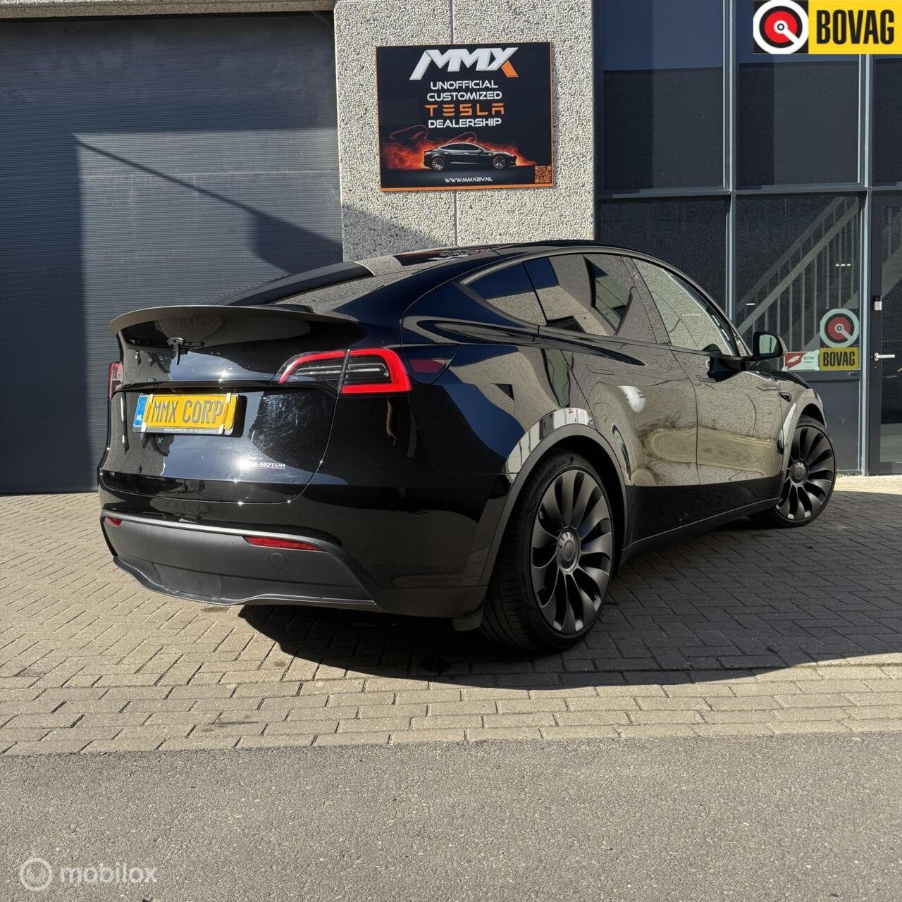 Tesla Model Y Performance + MMX PACK + EAP + SOH 94%, Auto's, Automaat, 514 km, Gebruikt, Zwart
