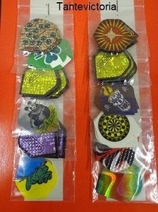 Dart Flights kaart met 12x3 Flights is 36 stuks NIEUW, Ophalen of Verzenden, Nieuw, Flights