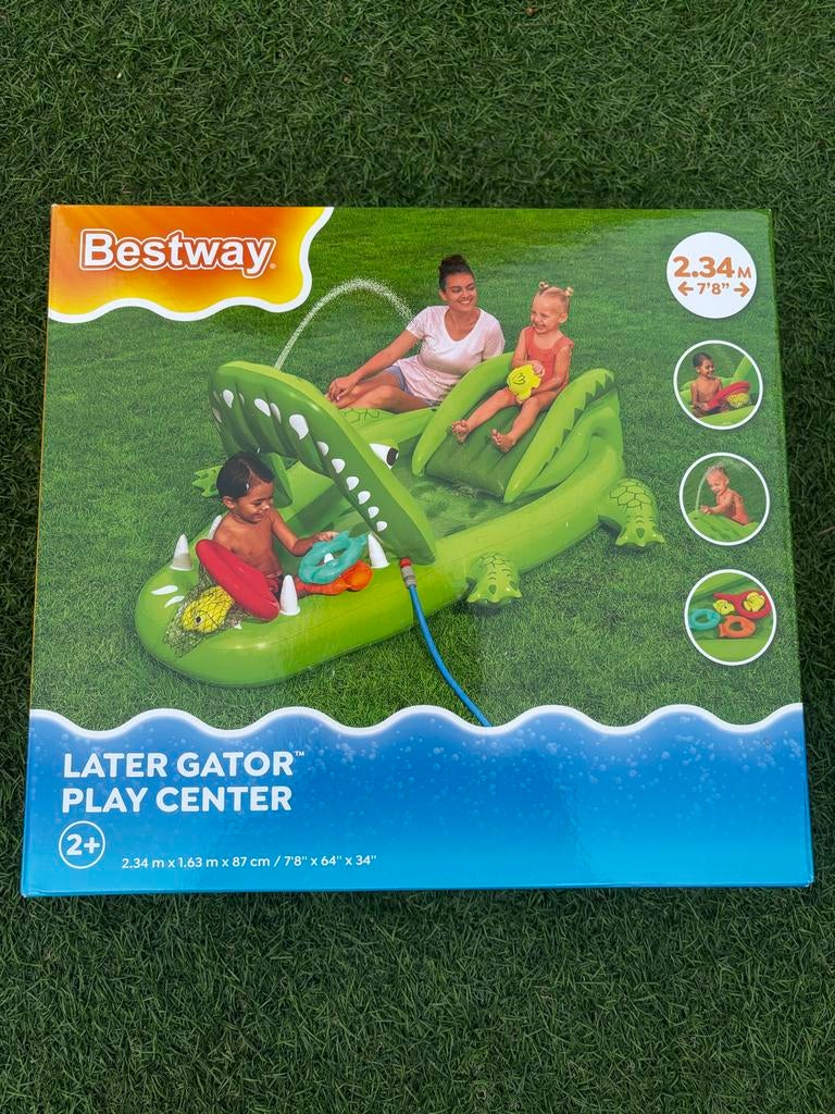 Bestway Later Gator Play Center zwembadje, Gebruikt, Minder dan 80 cm, Opblaaszwembad, Ophalen of Verzenden