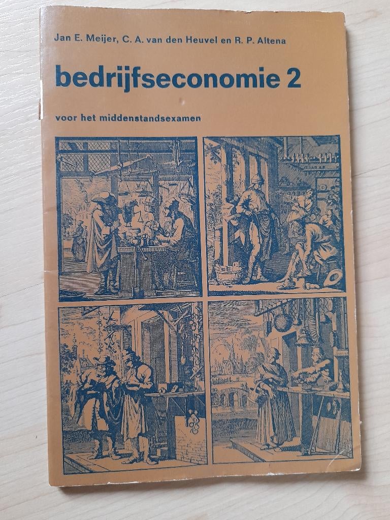 BEDRIJFSECONOMIE 2 VOOR HET MIDDENSTANDSEXAMEN Jan E Meijer, Ophalen of Verzenden, Gelezen