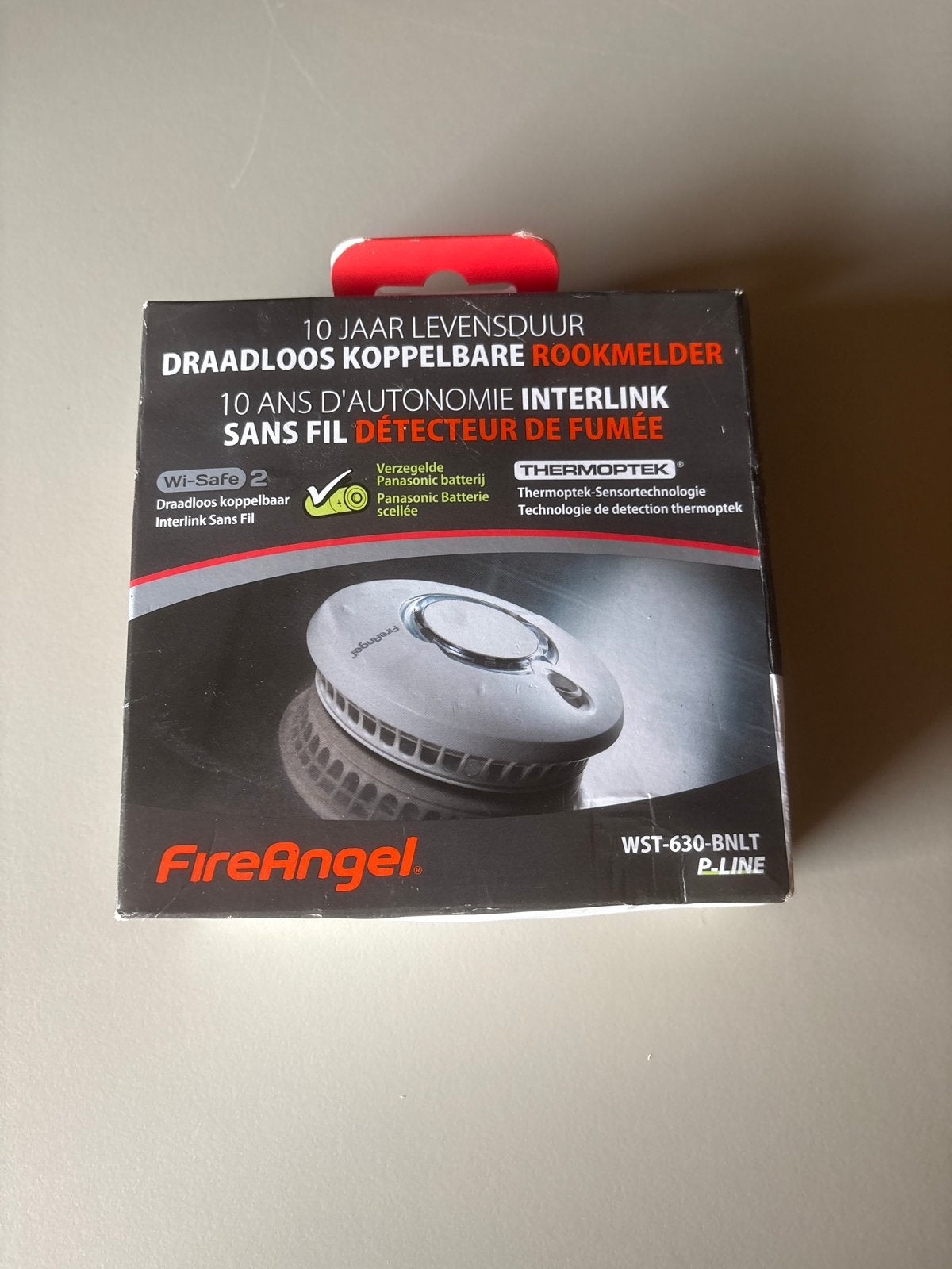 FireAngel Draadloze Koppelbare Rookmelder WST-630-BNLT, Detector, Sensor of Melder, Nieuw, Ophalen of Verzenden, Rook