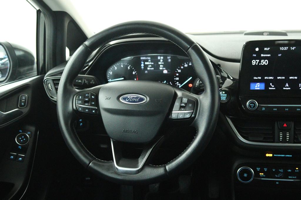 Ford Fiesta 1.0 EcoBoost Titanium (ACHTERUITRIJCAMERA, CRUIS, Voorwielaandrijving, Gebruikt, 580 kg, 100 pk