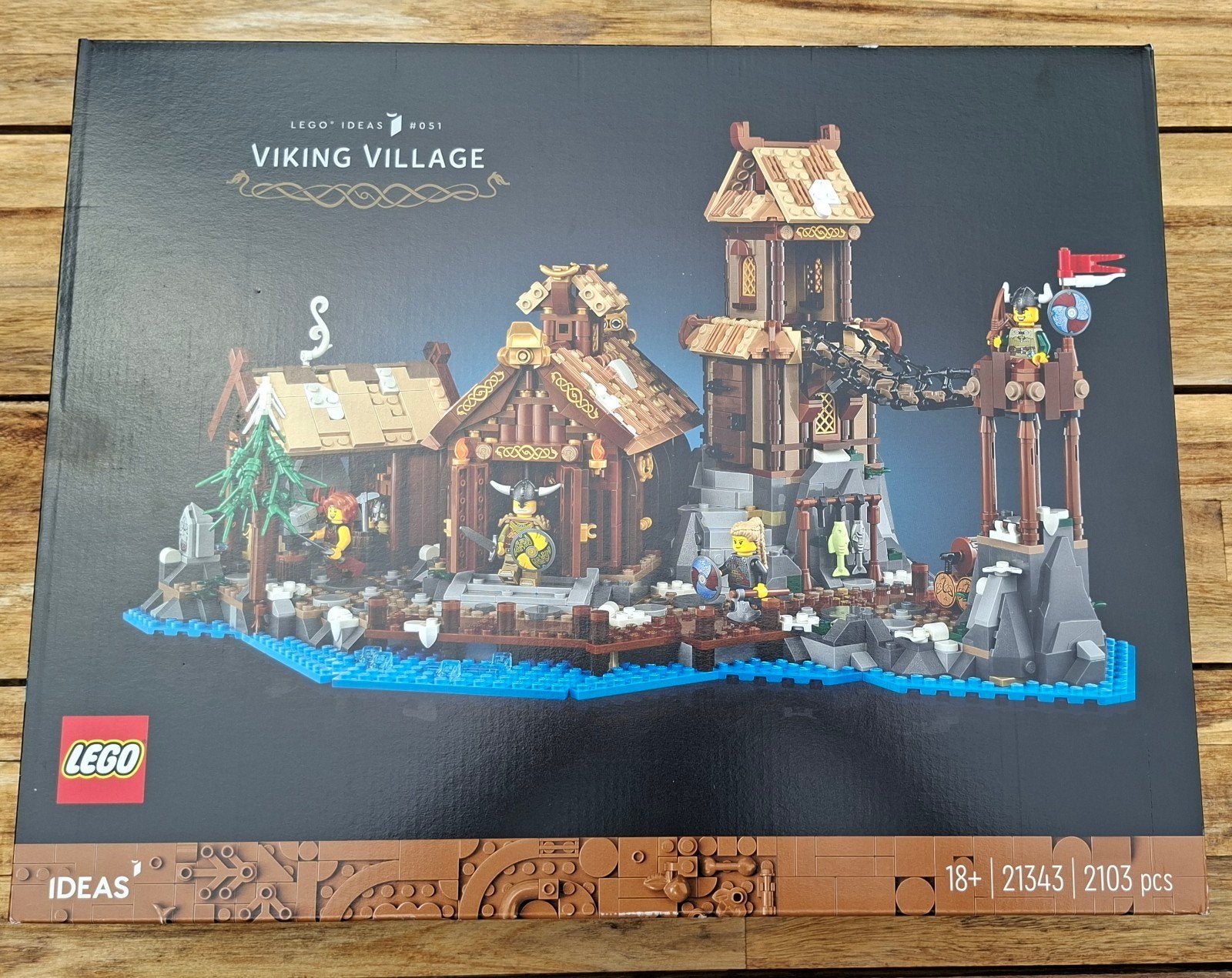 LEGO Ideas 21343 Viking Village - Nieuw in doos, Ophalen of Verzenden, Nieuw, Overige merken