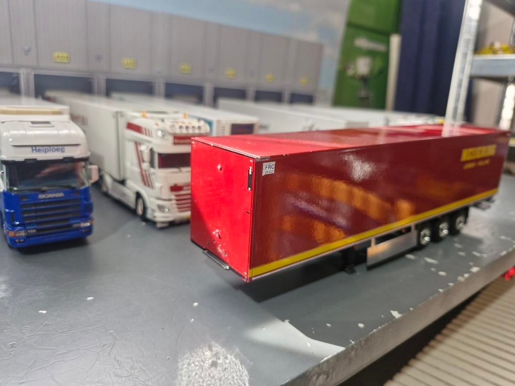 Kastentrailer wsi van MEIJERING, Ophalen of Verzenden, Zo goed als nieuw, Bus of Vrachtwagen, Wsi