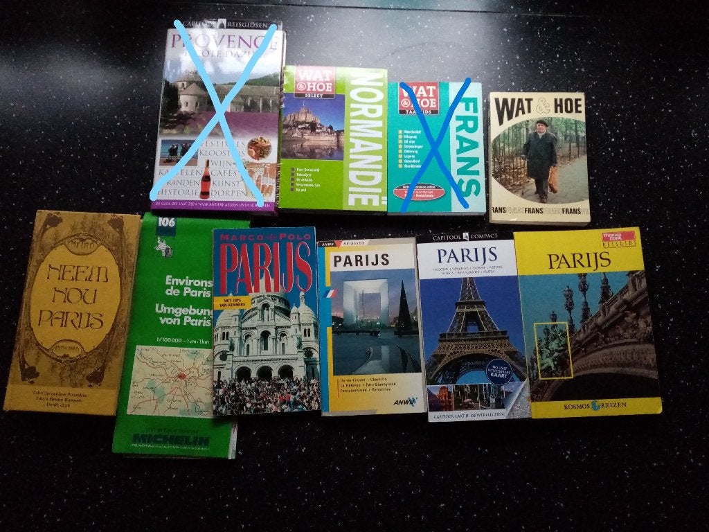 Boeken over Frankrijk en Parijs, Europa, Ophalen of Verzenden, Reisgids of -boek, Gelezen