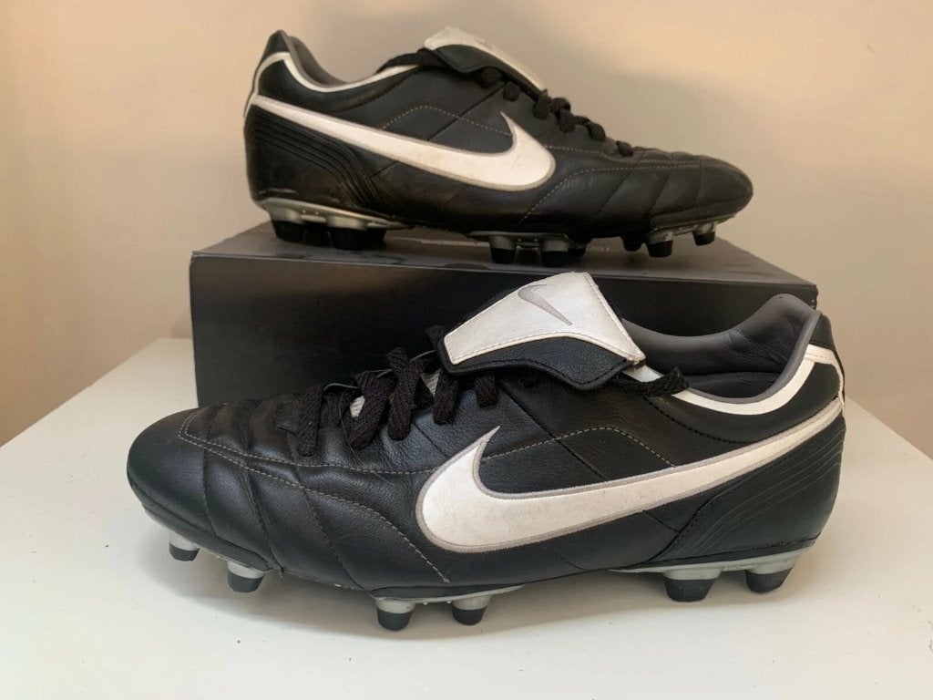 nike tiempo r10 ronaldinho gold total 90 t90 soccer shoes 12, Gebruikt, Maat XS of kleiner, Schoenen, Ophalen of Verzenden