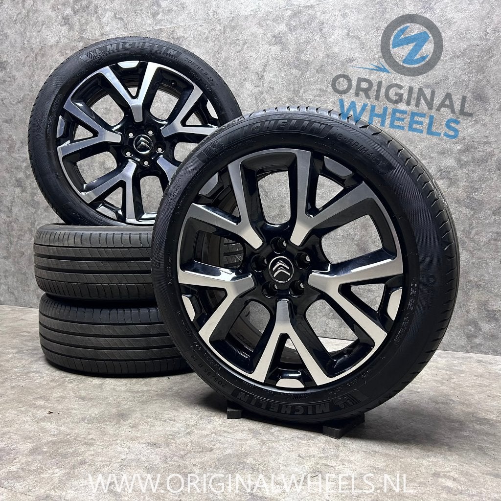 19 inch originele velgen + zomerbanden Citroen C5 - DS7, Auto-onderdelen, Banden en Velgen, 19 inch, Gebruikt, Info@originalwheels.nl