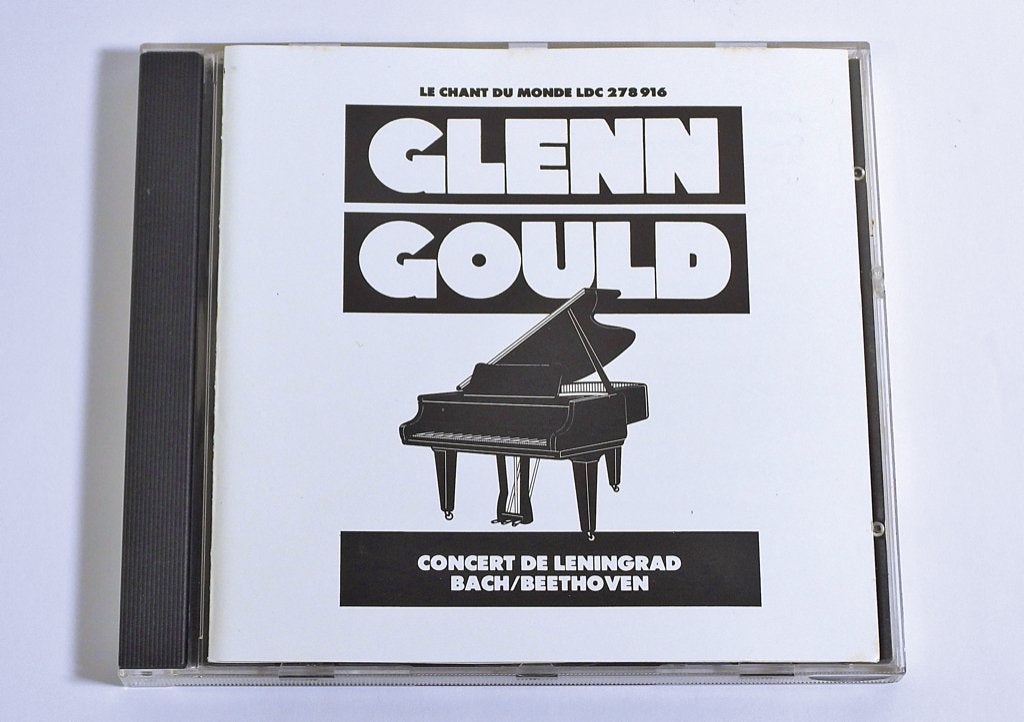 CD Glenn Gould Bach Beethoven Chant du Monde Leningrad 1957, Ophalen of Verzenden, Zo goed als nieuw, Eerste persing, Classicisme