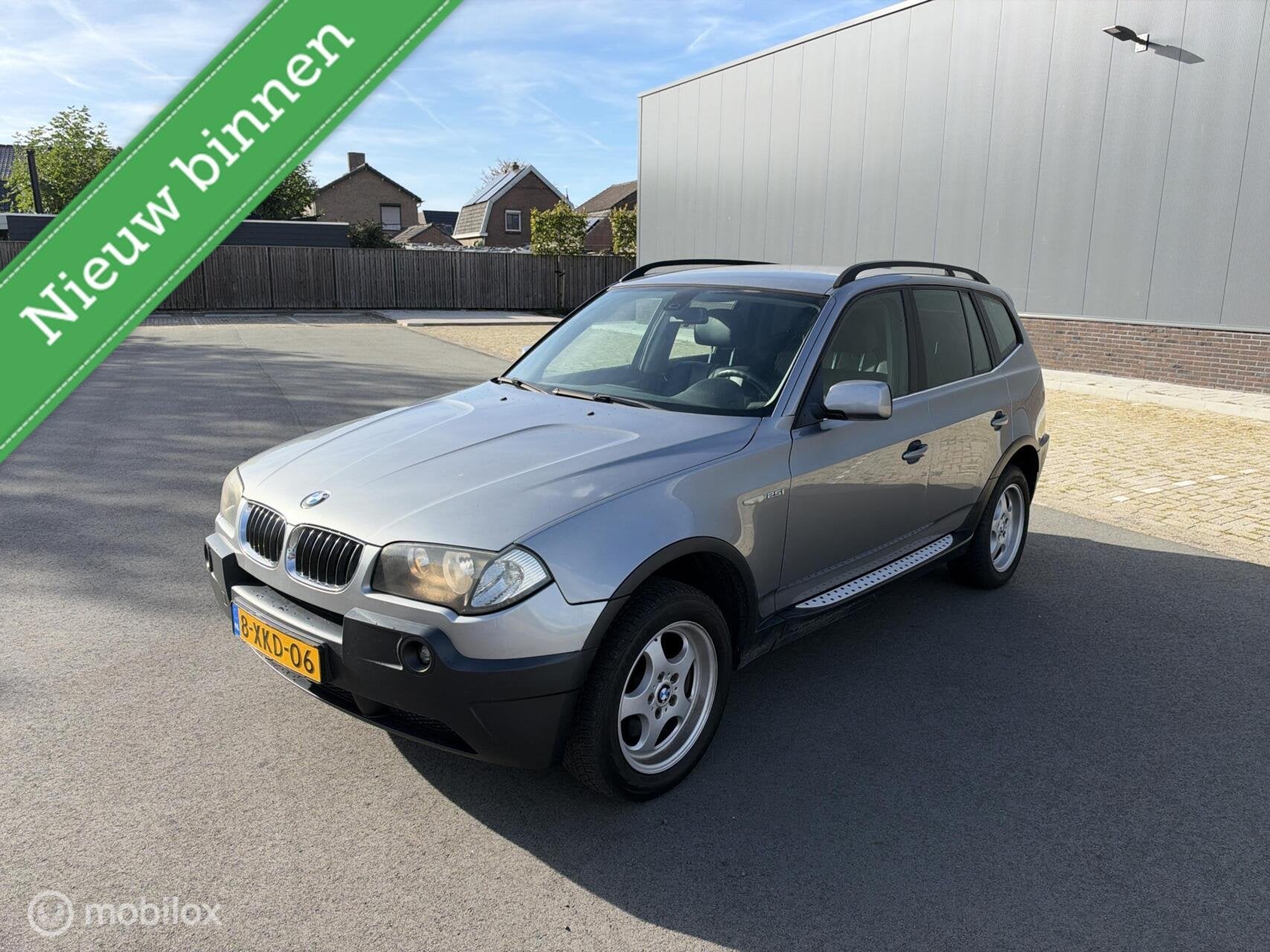BMW X3 2.5i Business Line 2005 Youngtimer, Auto's, Bedrijf, Handgeschakeld, Vierwielaandrijving, Verwarmde buitenspiegels