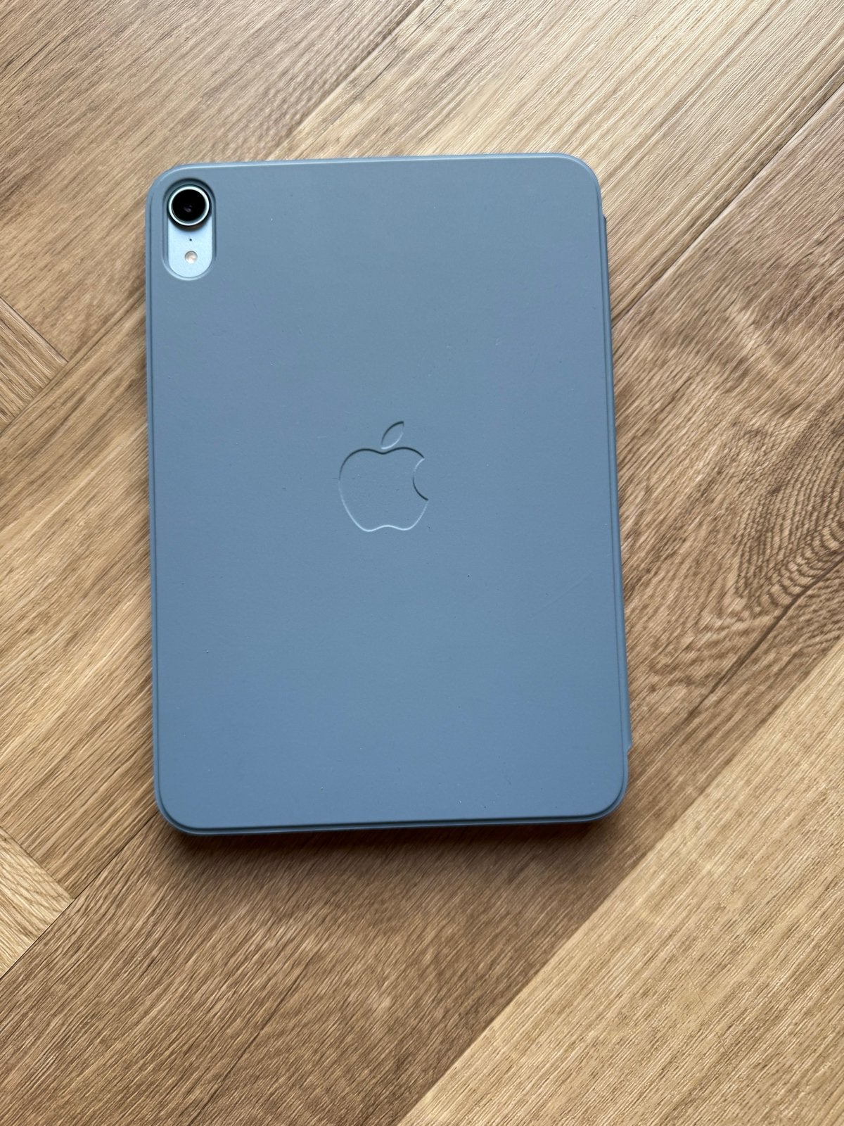 Foto 8 van Apple iPad Mini 7 128GB Blauw incl hoes 03-2025 99% batterij