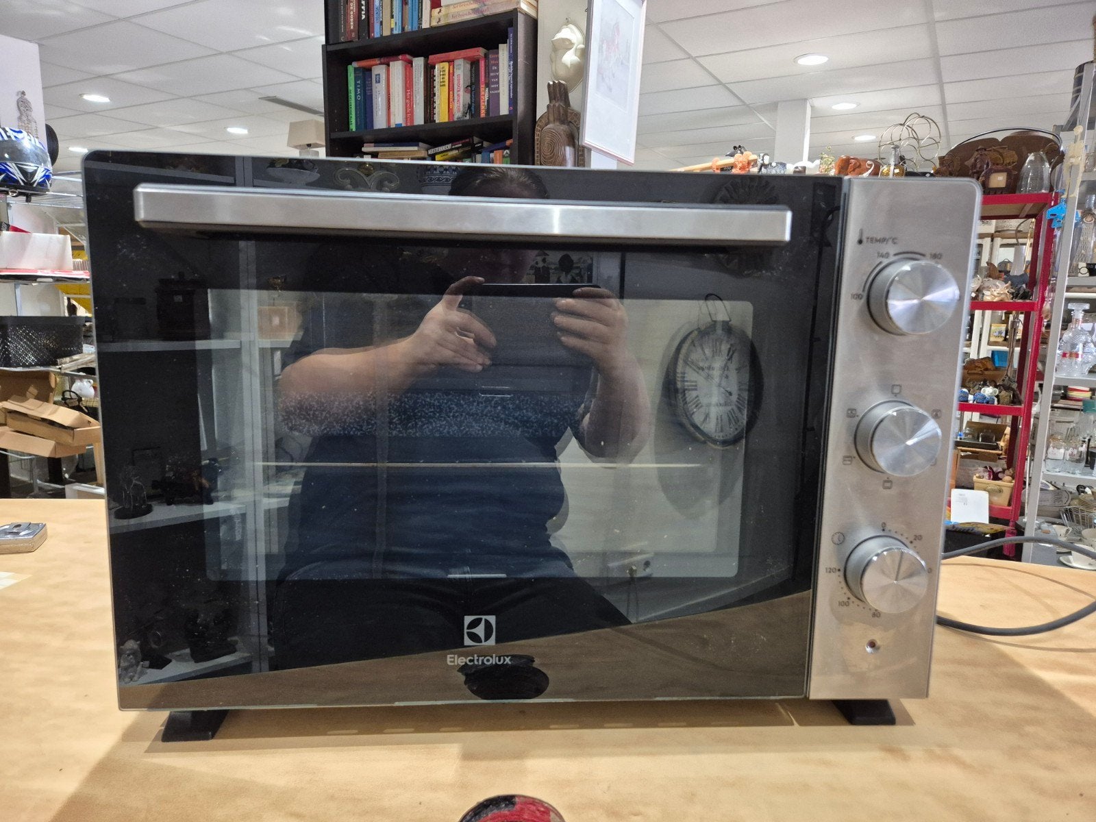 Electrolux heteluchtoven ESO939, Ophalen, Minder dan 45 cm, Gebruikt, Onbekend