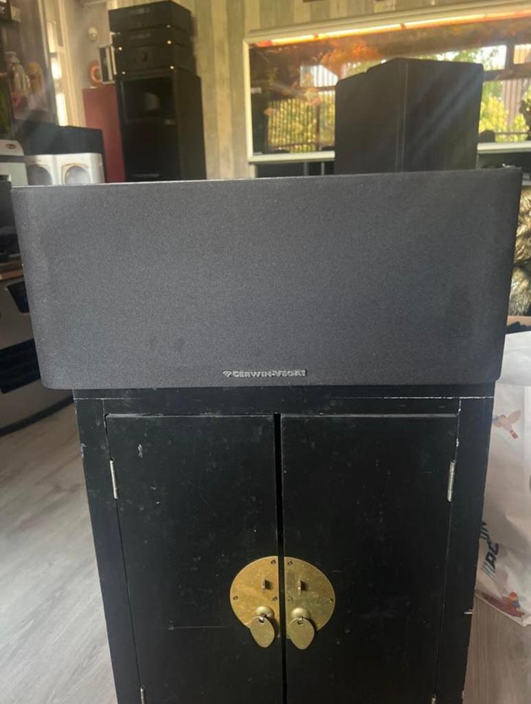Cerwin-Vega! LS-5C Center Speaker - vandaag oohalen €50, Audio, Tv en Foto, Gebruikt, 60 tot 120 watt, Center speaker, Ophalen