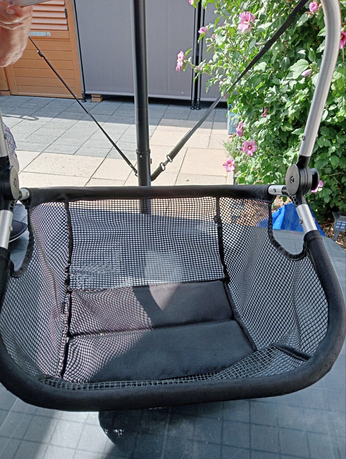 Zwart- Zo goed als nieuw onder de kinderwagen, Overige merken, Overige typen, Ophalen of Verzenden, Zo goed als nieuw