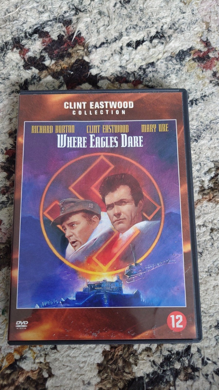 Where Eagles Dare DVD - Clint Eastwood Oorlogsfilm, Engels, Nederlands, Ophalen of Verzenden, Zo goed als nieuw