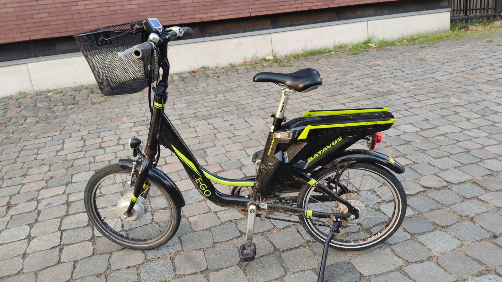 Batavus E-GO elektrische fiets – zwart/groen, Fietsen en Brommers, Ophalen of Verzenden, 30 tot 50 km per accu, Batavus