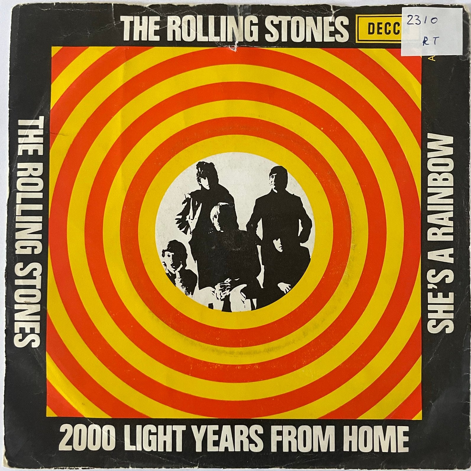 The Rolling Stones - 2000 light years from home, Cd's en Dvd's, Vinyl Singles, Ophalen of Verzenden, Zo goed als nieuw, Pop